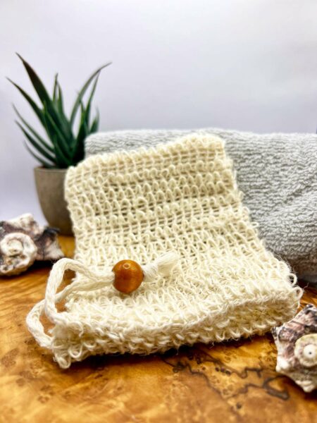 Sisal soap bag organic nature