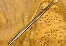 Spatule cosmétique en verre