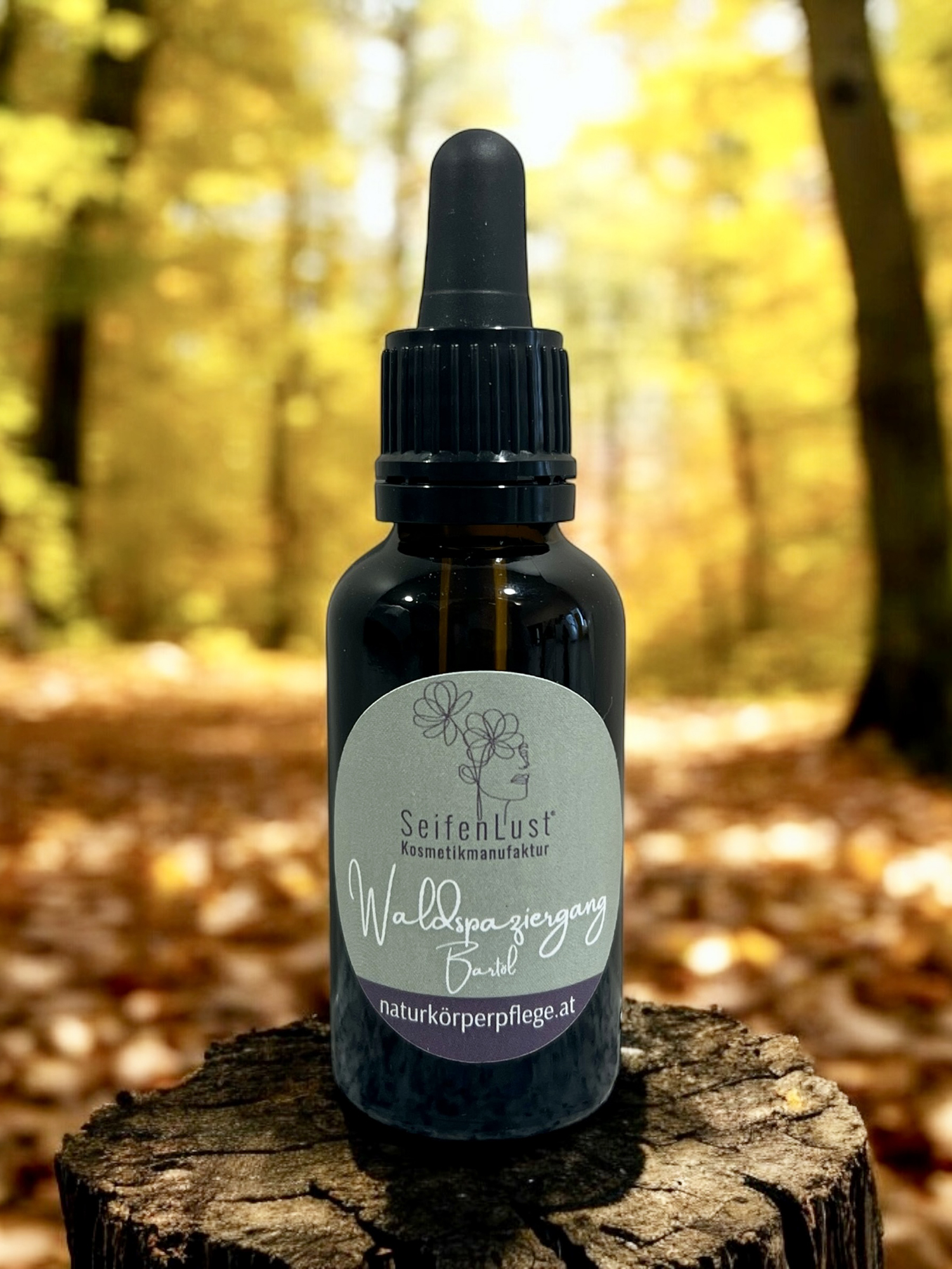 Beard oil forest walk